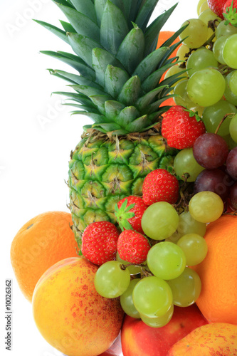 Colorful  fresh fruit for background.