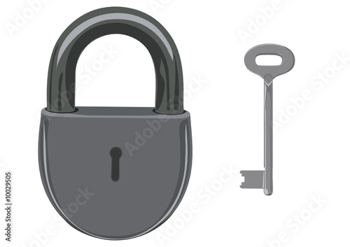 The lock and key