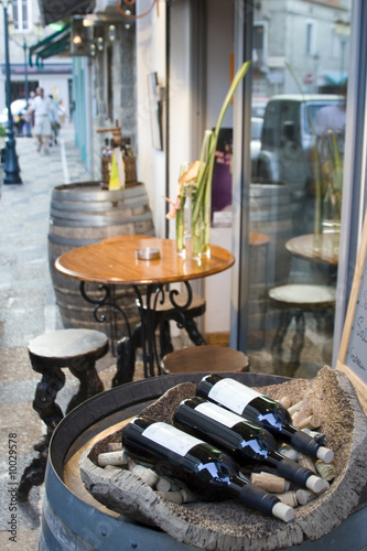 vine shop in porto vecchio corsica france