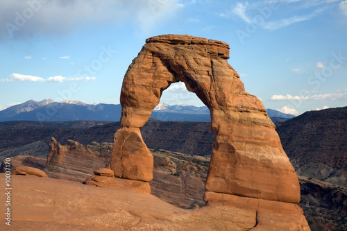 Der Delicate Arch im Arches National Park in Utah
