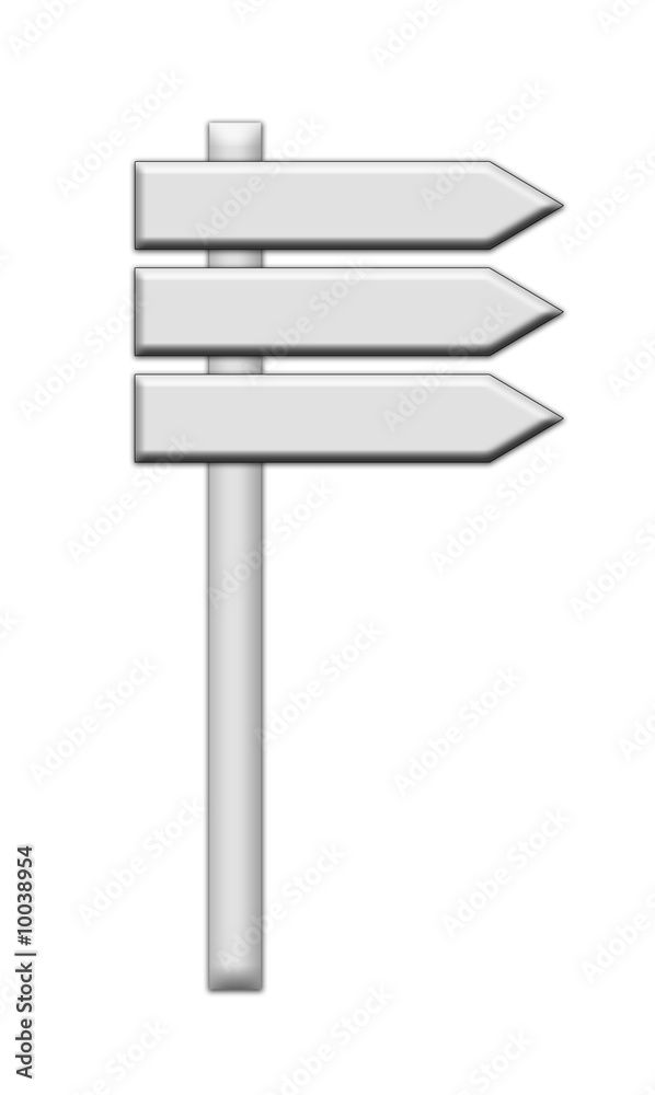 Panneau de direction