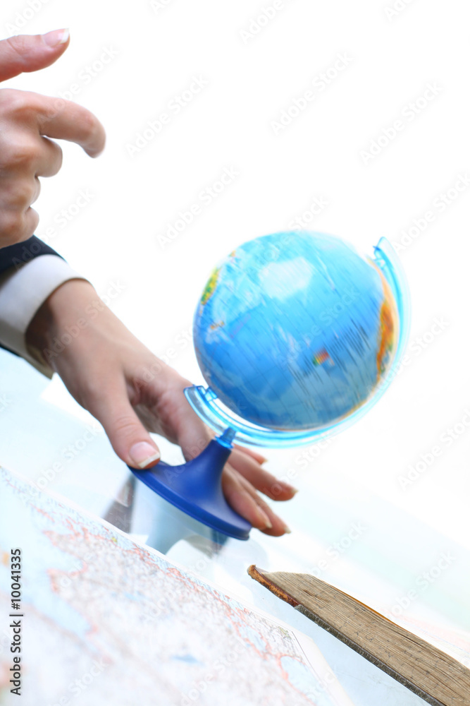 look on globe where to travel look on globe where to travel