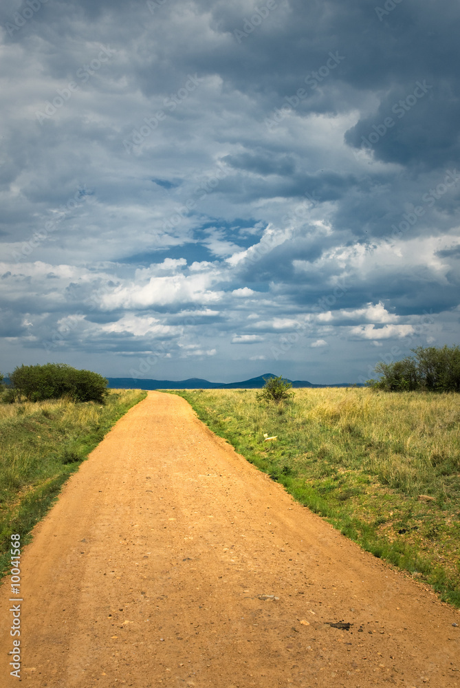 countryside road, green grass and blue sky countryside road, green grass and blue sky