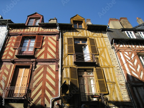 maison à pans de bois photo