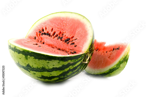 water-melon isolated on a white background