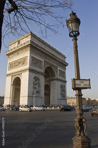 Blick auf den Pariser Triumphbogen © Ralf Hettich