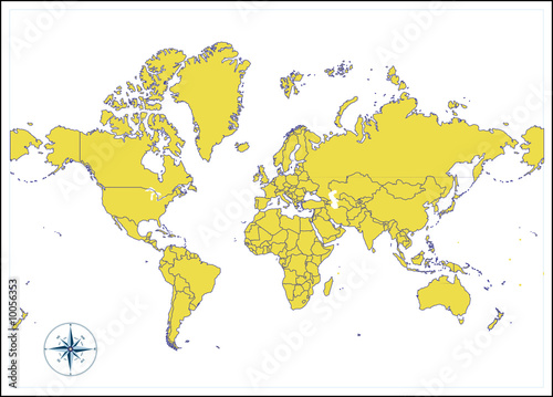 map monde