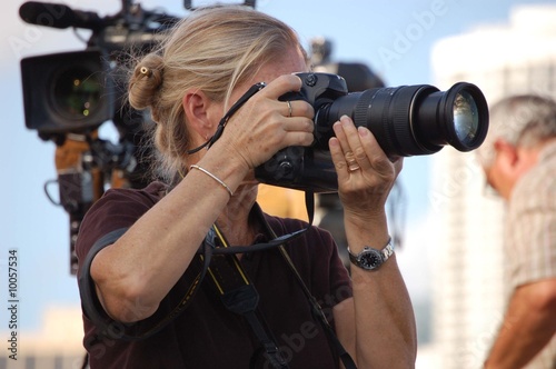 Lady Photojournalist photo