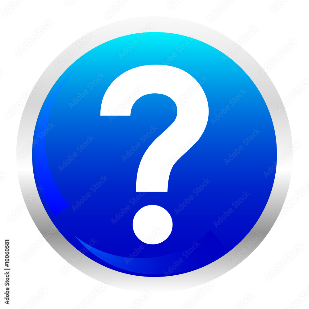 button with question symbol button with question symbol
