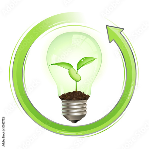 Concept énergie verte