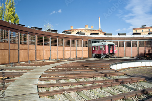 Train yard photo