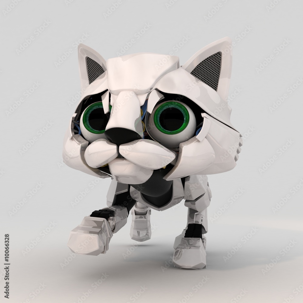 Robot Kitten, Front Robot Kitten, Front