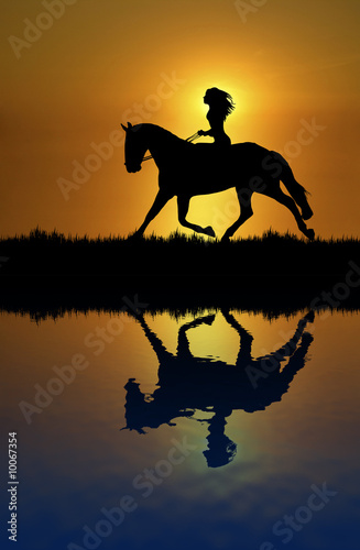 Horse Ride Reflection