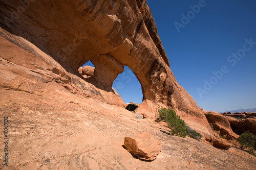 Der Partition Arch im Arches National Park in Utah