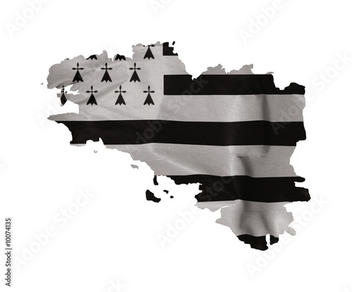 Drapeau  carte breton