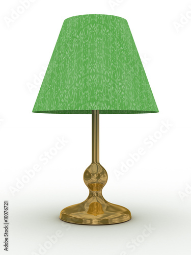 Desk lamp on a white backgr...