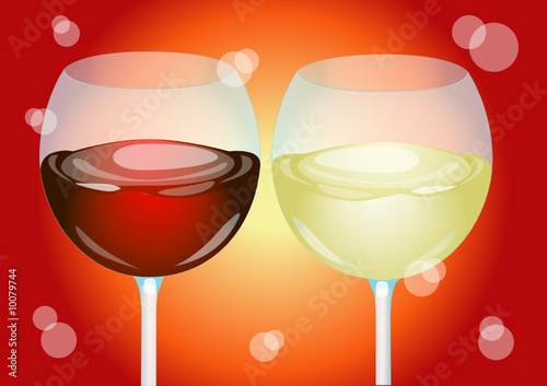 bicchieri di vino