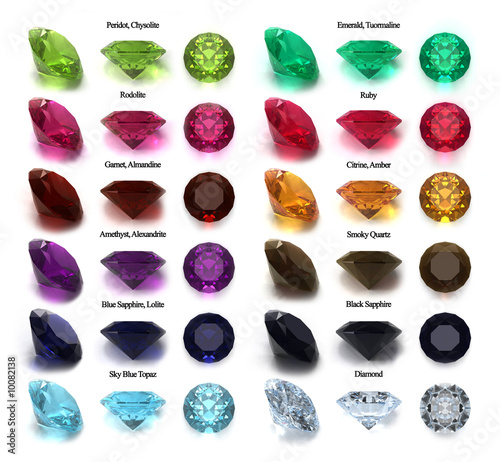 Gems. Full unique collection.