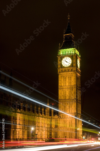Westminster Tower/Big Ben at night