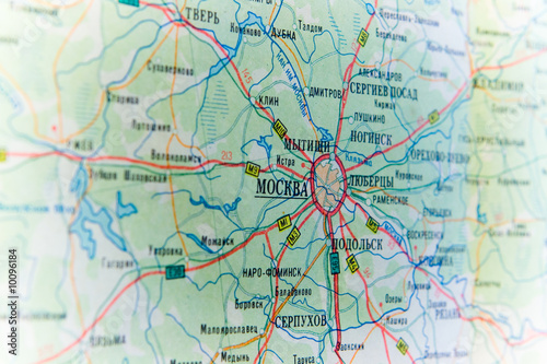 Moscow map