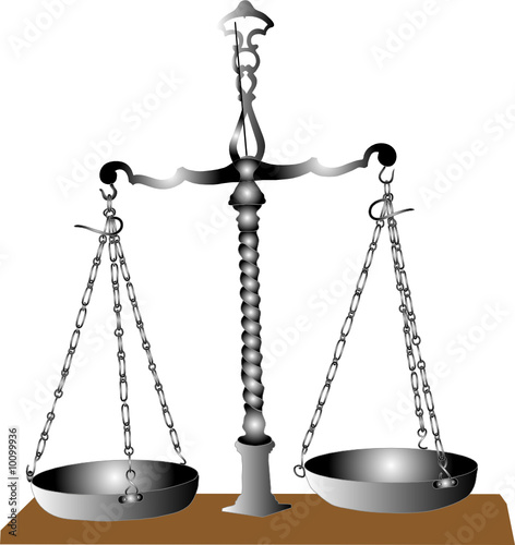 Vector illustration of silver scales
