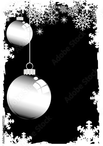 Noël en noir et blanc