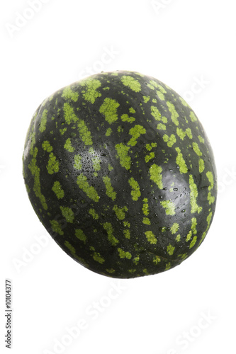 big water-melon isolated on the white background