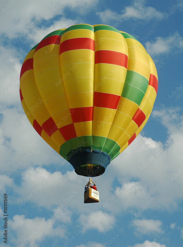 Naklejka premium Hot air Balloon7