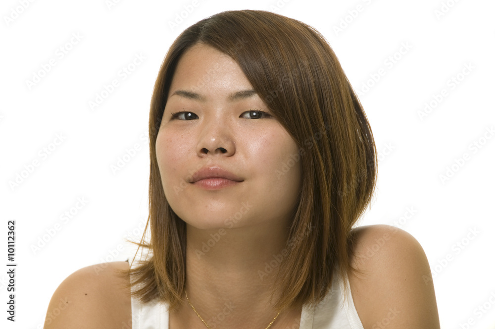 Modern looking Asian woman Modern looking Asian woman