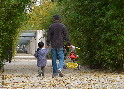 père et fils photo