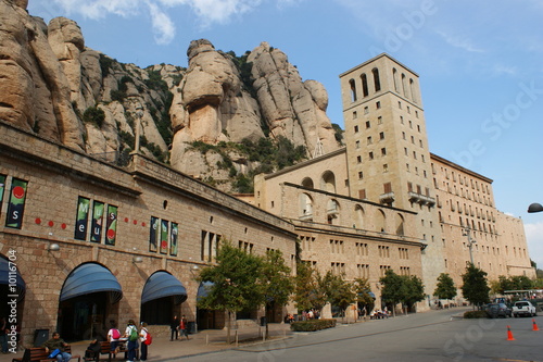 Kloster Montserrat in Spanien photo