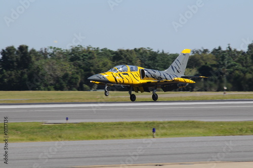 various images from the air show on a beautiful day