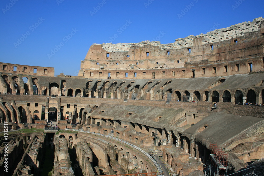 Vue du coliseum de Rome