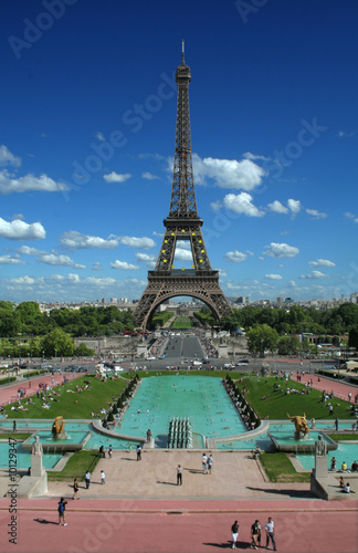 trocadéro et tour eiffel