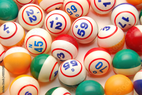 Bingo Ball Background