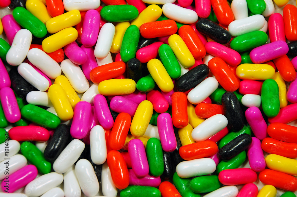 Colorful jellybean mix Colorful jellybean mix