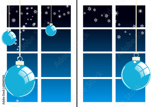 fenêtre de Noël