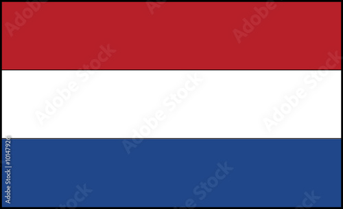 FLAG OF NEDERLAND