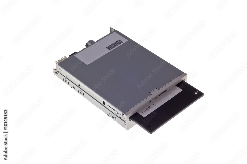 Floppy Disk Drive with disk Floppy Disk Drive with disk