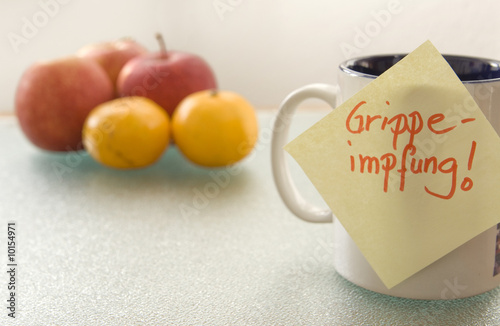 Grippeimpfung nicht vergessen!