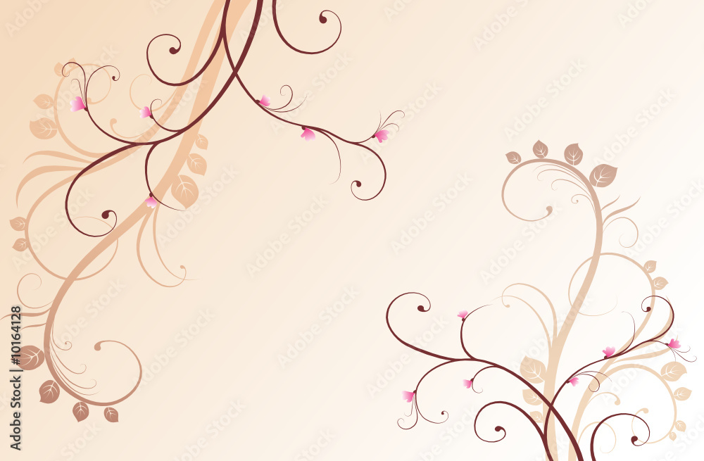 vector illustration of branches
