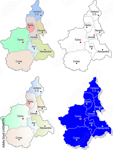 Province piemontesi