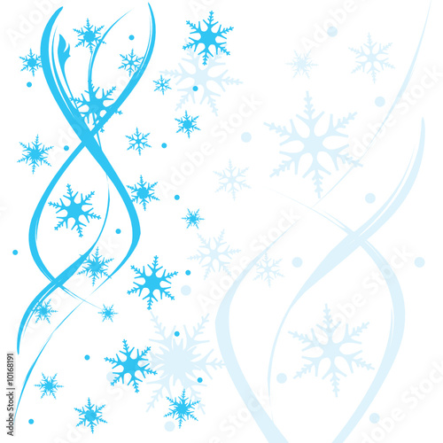 winter background, vector illustration