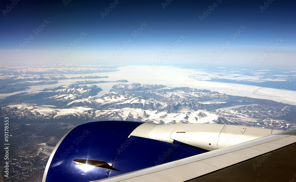 Fototapeta premium Charterflug