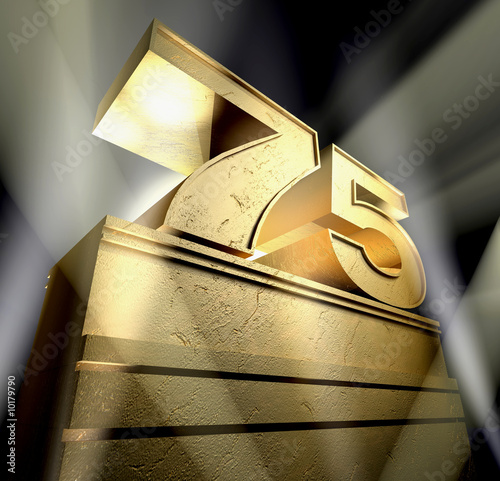 75 birthday monument