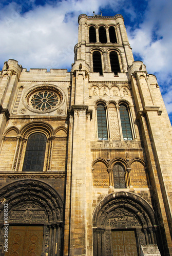 Photography Basilica Saint Denis Tower, Paris, France