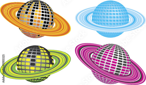 Four Disco Planets