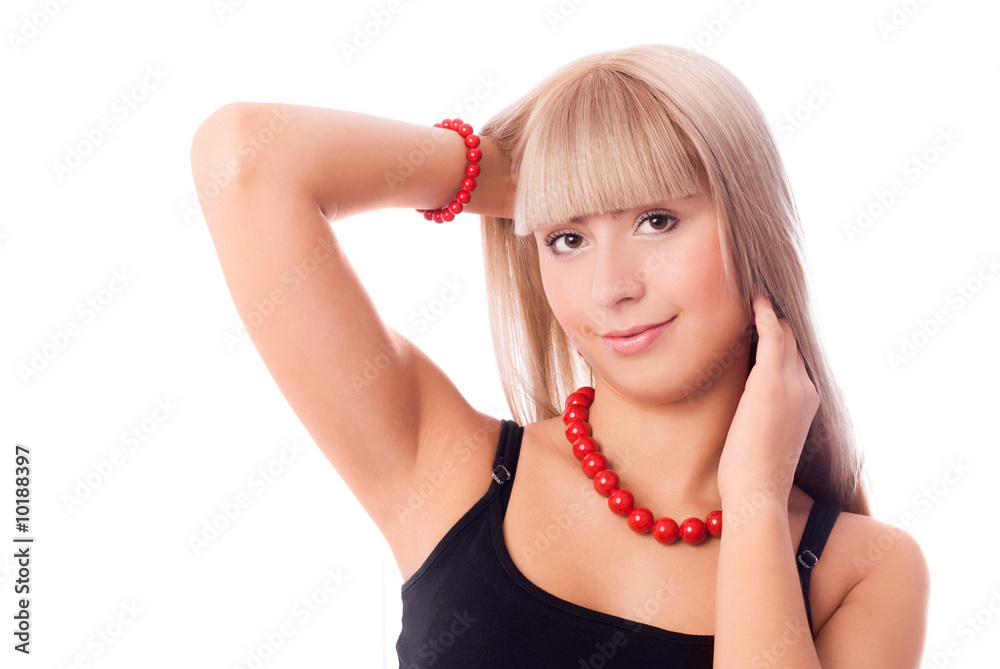 portrait of a beautiful young blond woman portrait of a beautiful young blond woman