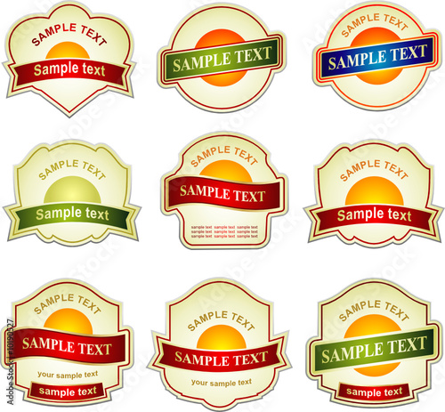 set of design elements