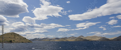 Islas Kornati, Croacia.Panorama photo